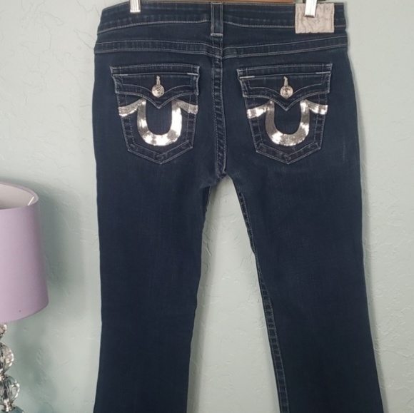 True Religion blue Joey jean with sequins - Picture 8 of 8